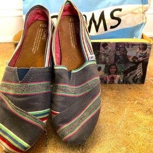 Toms Classic Denim Stripe